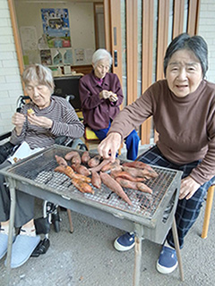 秋の味覚　地区交流 2