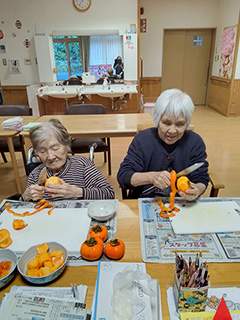 秋の味覚　地区交流 3