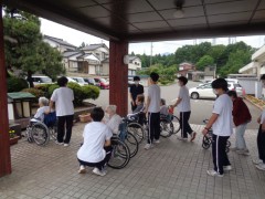 地元の高校生が施設見学 2