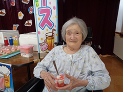 夏祭りを開催しました（あさやけ棟） 2