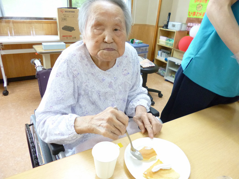 パティシエのホットケーキ