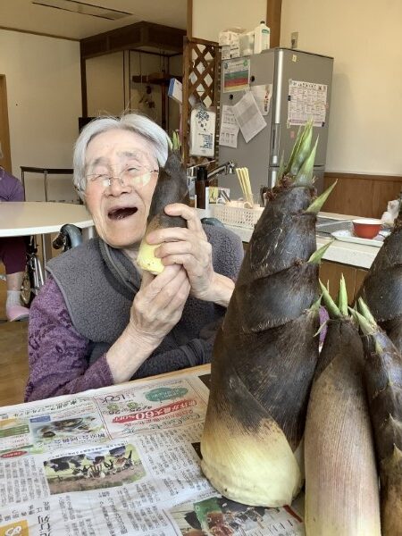 旬を感じる筍豊作