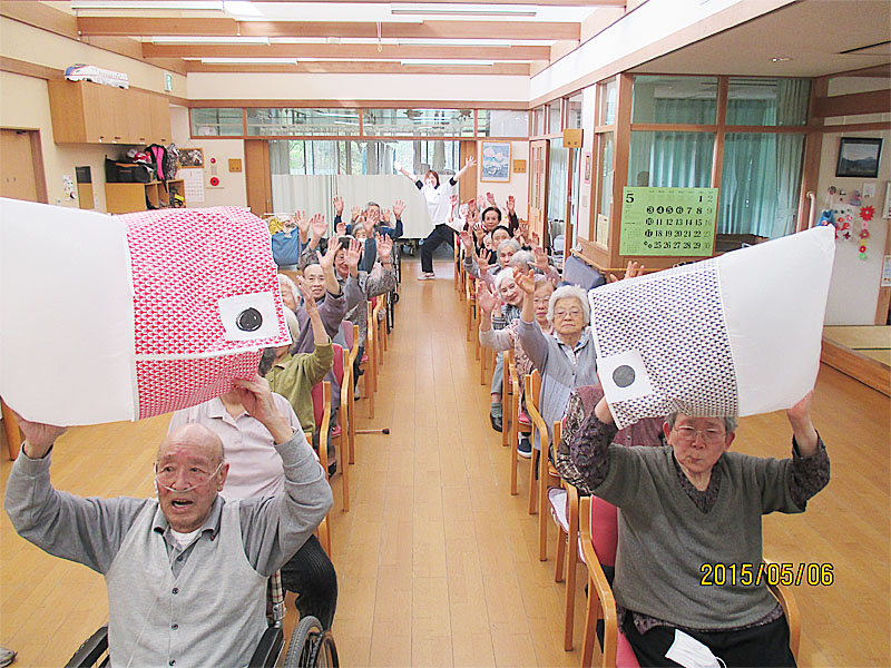 こいのぼり送りゲーム大会